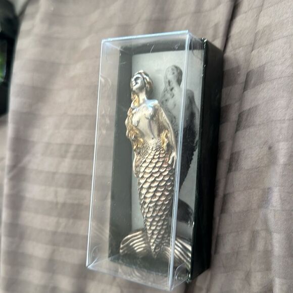 Vintage new in box C.A. Daniel’s -Cintika collectible gold lawnmower razor - Picture 6 of 6